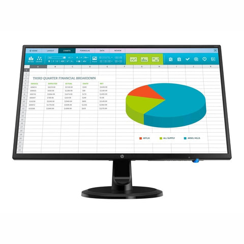 HP 1RM28AA N246v 23.8" IPS, 16:9, 1920x1080, VGA, DVI, HDMI, Tilt, Vesa, 3 Yr